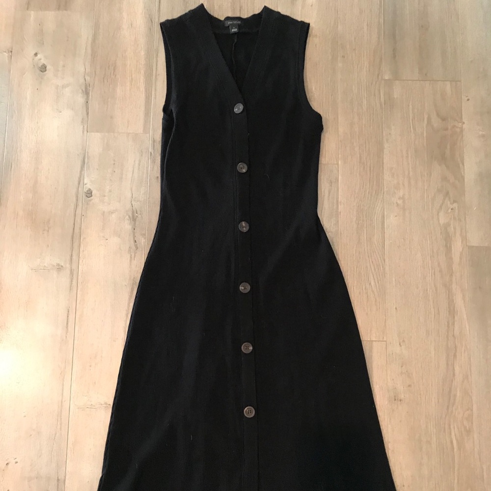 Ann Taylor Women’s Sleeveless Ribbed Dress